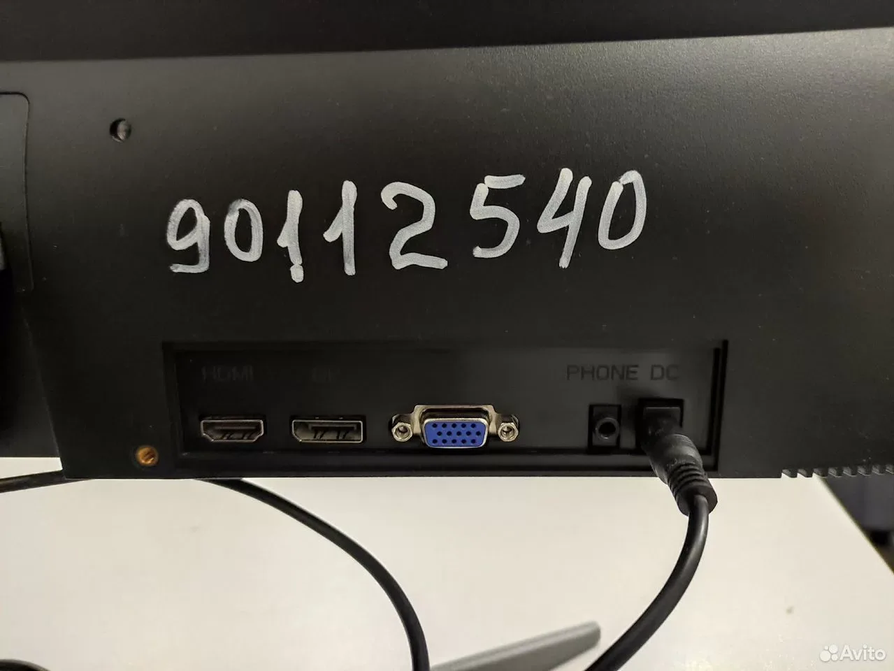 Монитор digma 24" IPS hdmi D-Port VGA — фото 4