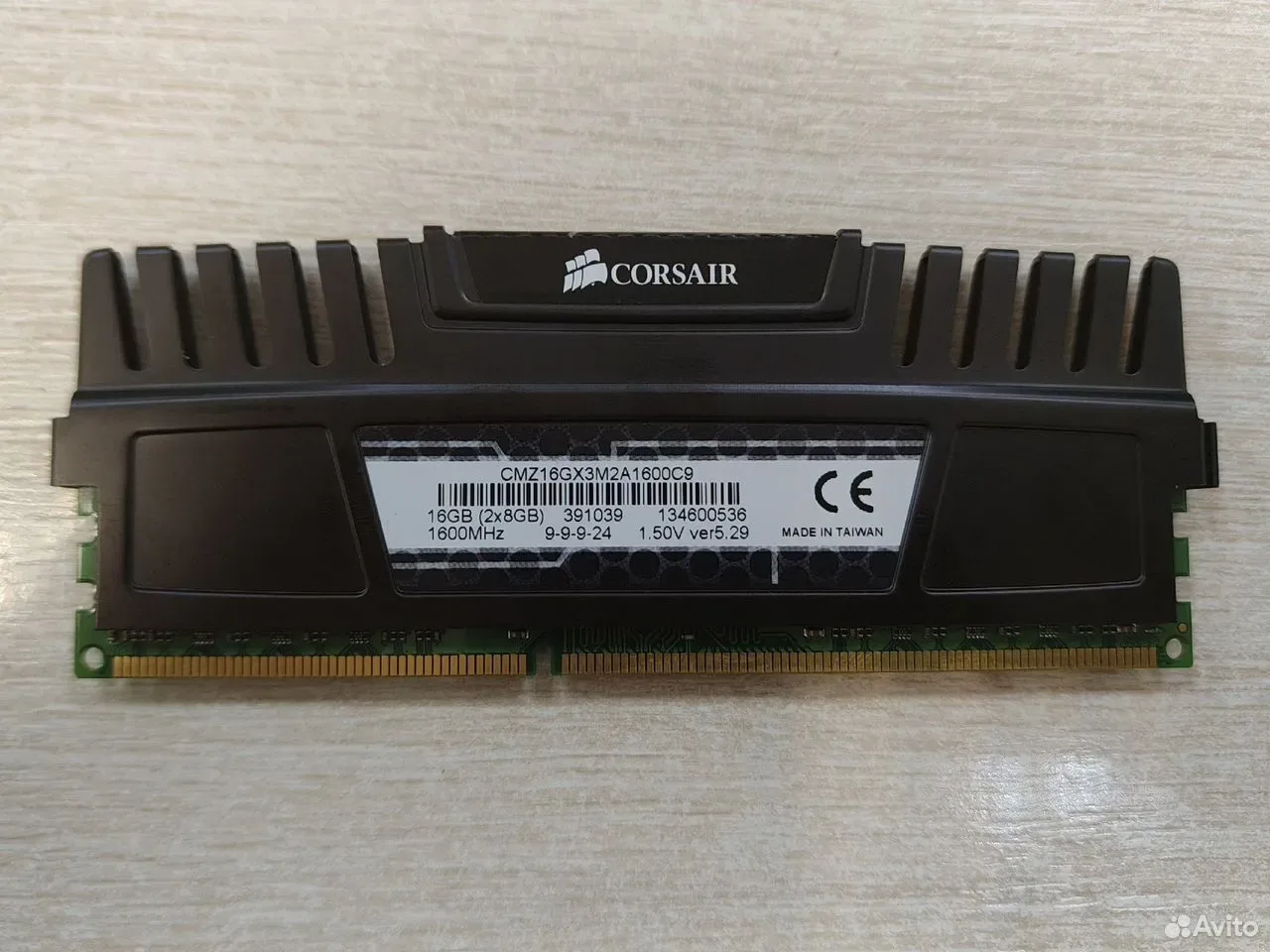 Модуль памяти Corsair Vengeance Dimm DDR3 8Gb — фото 1