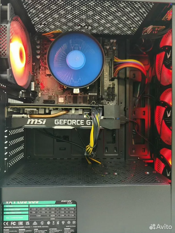 Сб AMD Ryzen 5-8400F/8Gb/nvme 256Gb/GTX 1660 Super — фото 3