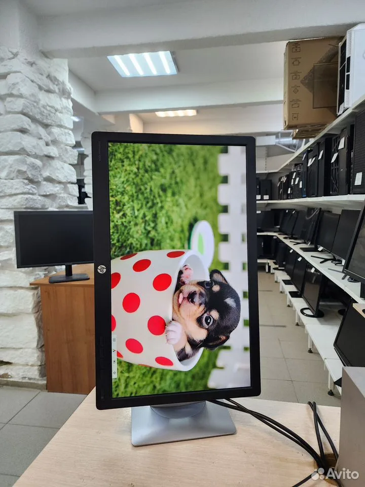 Монитор HP EliteDisplay E222 экран 22" поворотный — фото 2