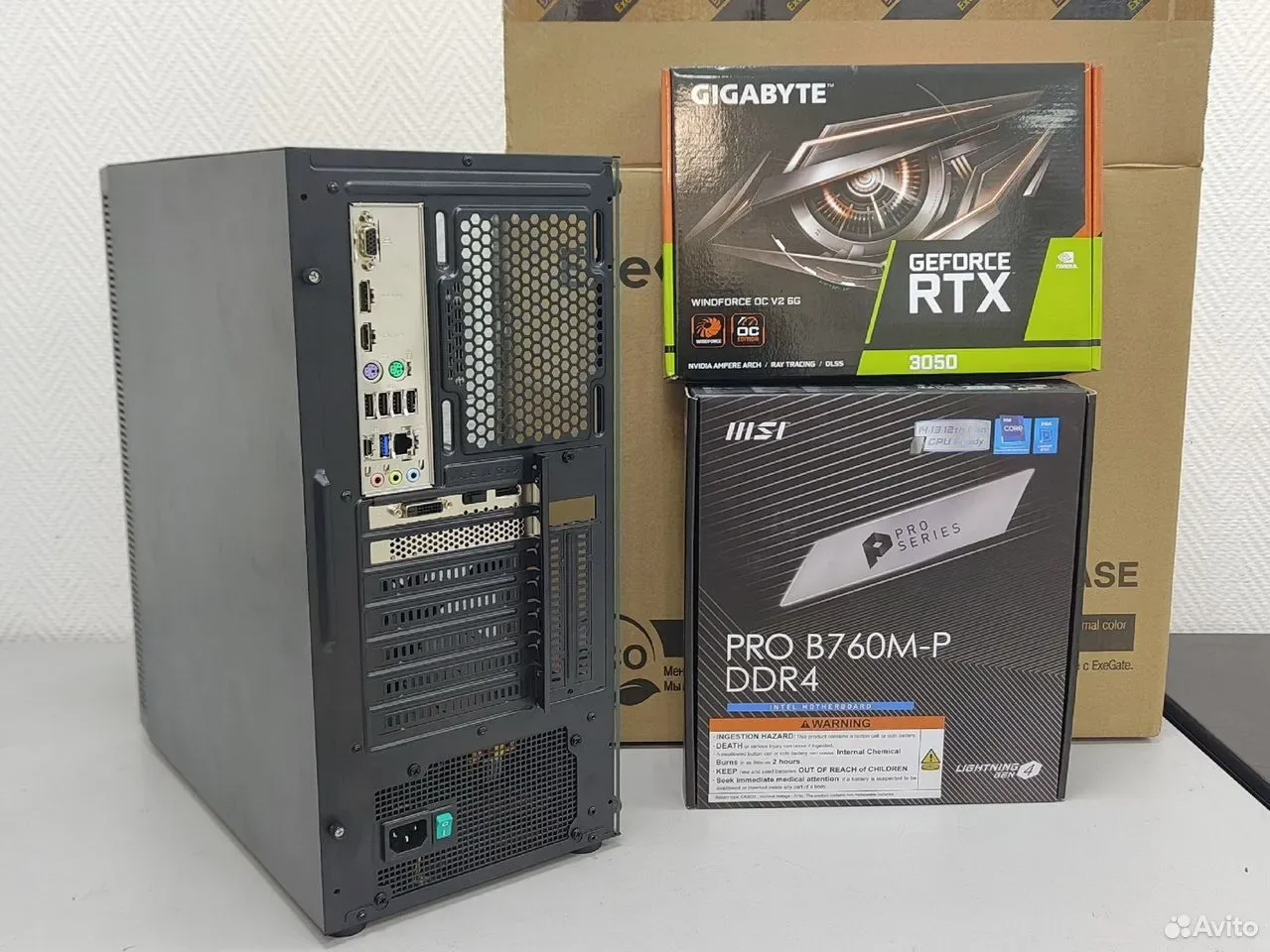 Игровой Intel i5-14400F/16Gb/nvme 512Gb/RTX 3050 — фото 2