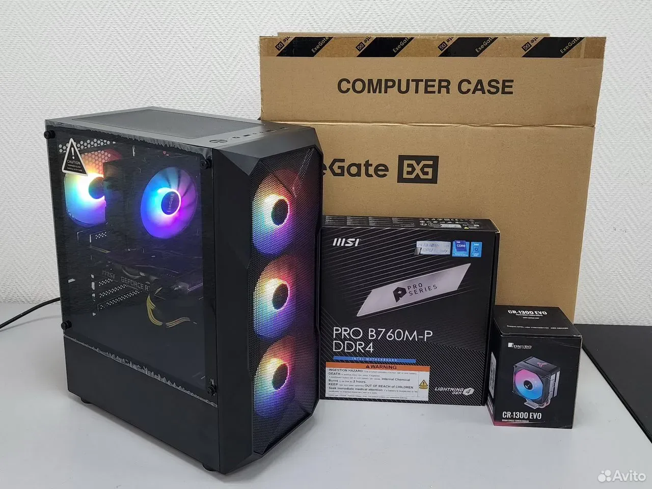 Игровой AMD Ryzen 5-7500F/16Gb/512Gb/RTX 2060 Supe — фото 1