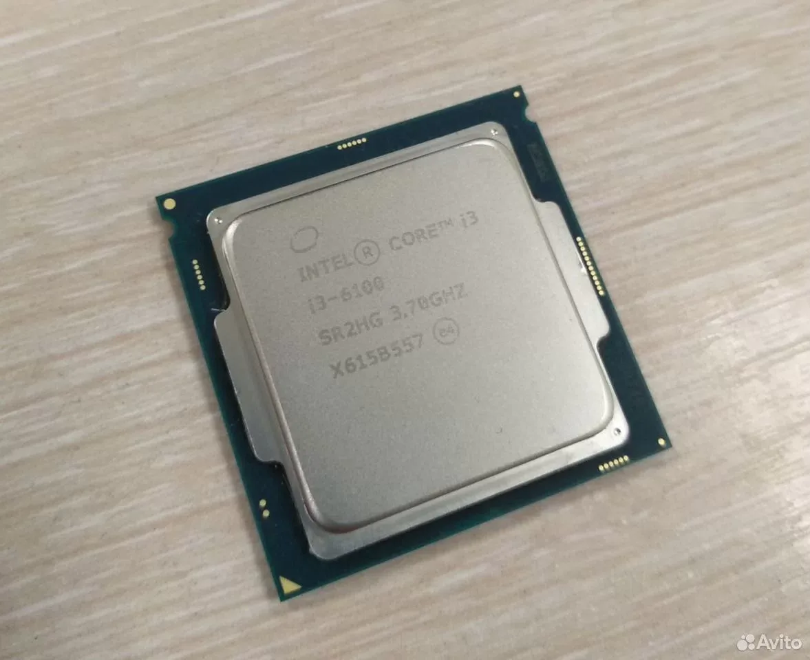 Процессор intel Core i3 6100, s1151, Skylake — фото 1