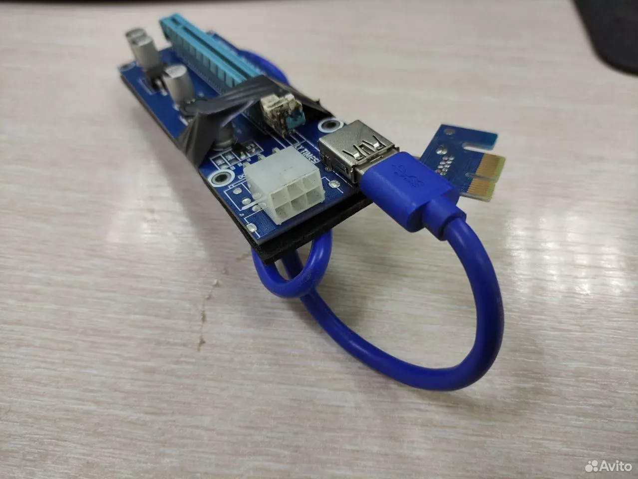 Райзер (удлинитель PCI-E), для майнинга, видеок — фото 2