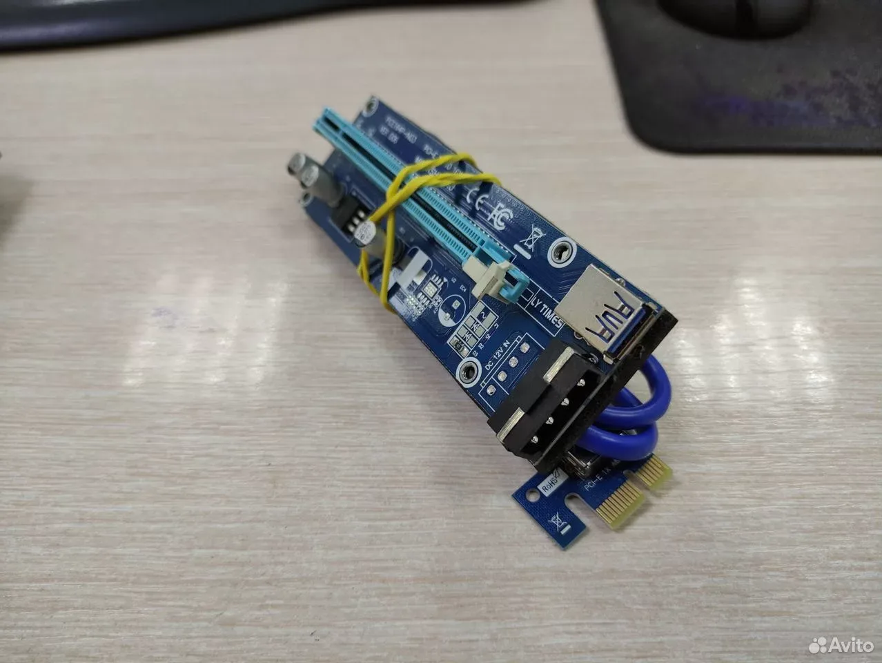 Райзер (удлинитель PCI-E), для майнинга, видеок — фото 3