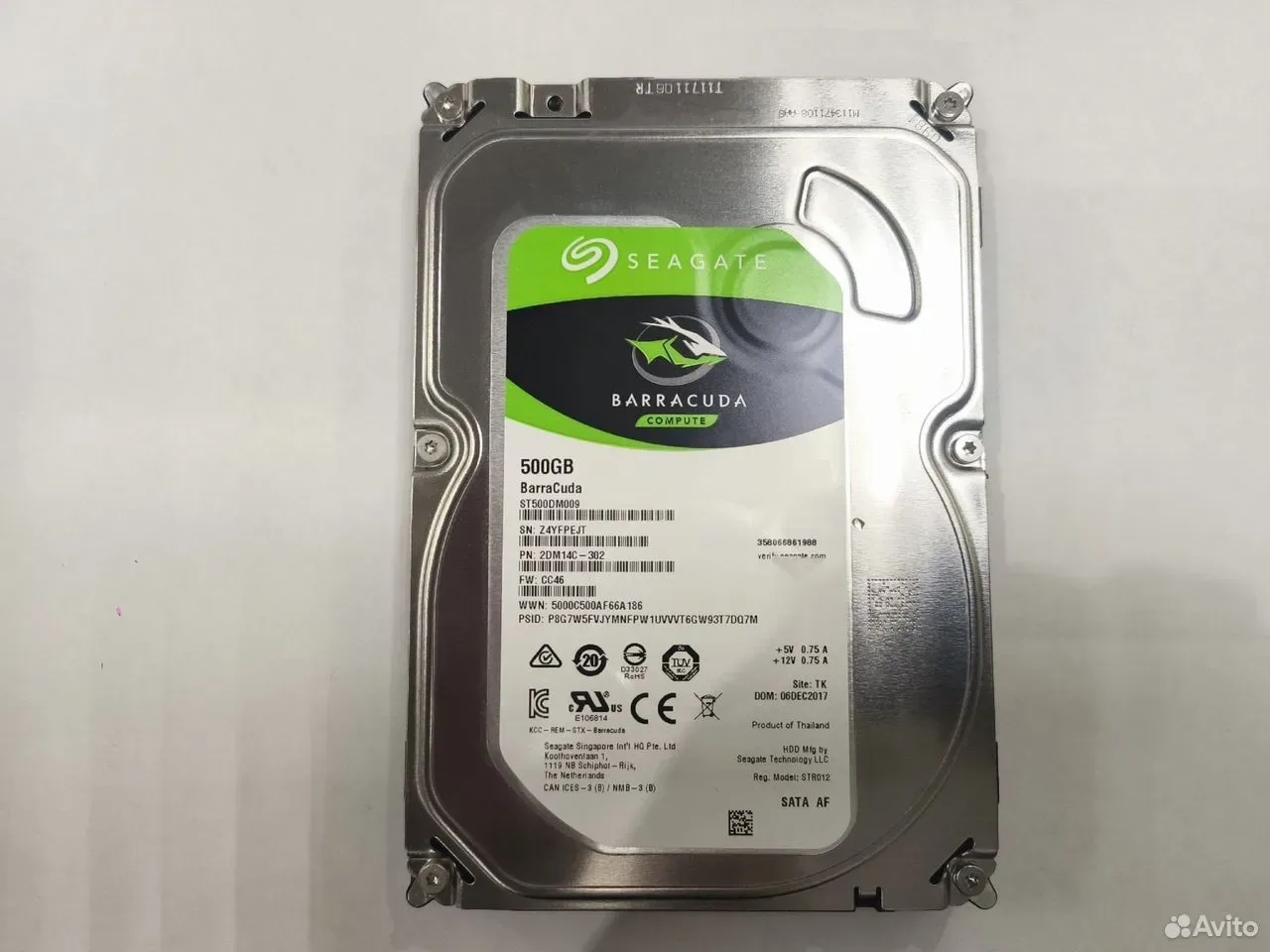 Жесткий диск 500Gb Seagate St500dm009 — фото 1