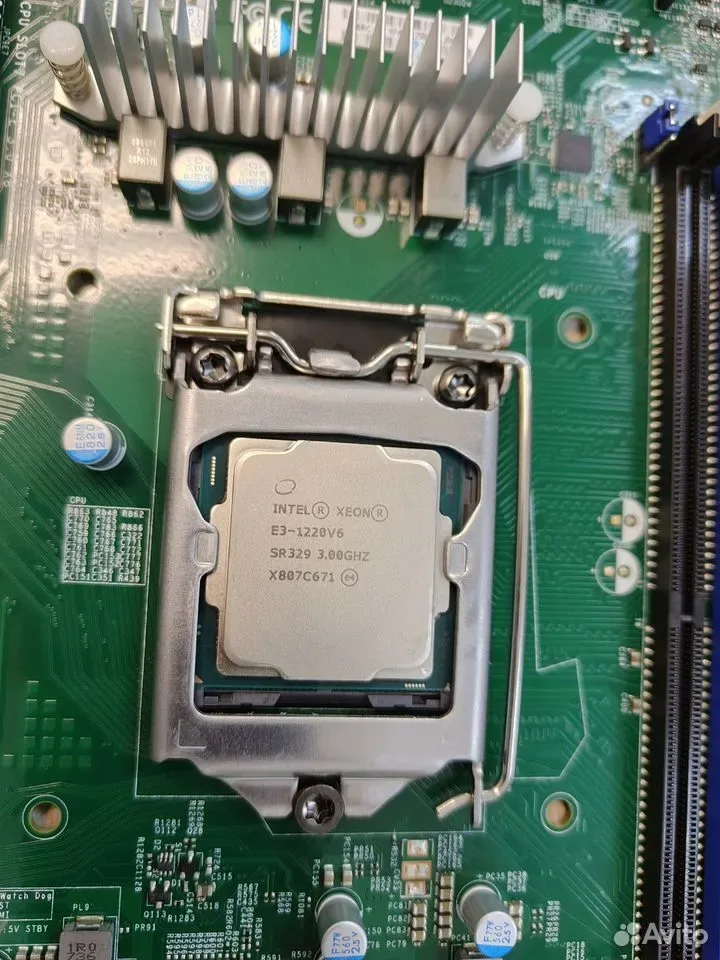 Серверная мат. плата Supermicro X11SSM-F+E3-1220v6 — фото 4