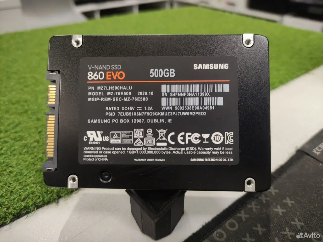 SSD Накопитель Samsung 860 EVO 500Gb — фото 1