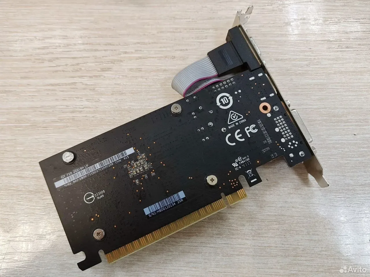 Видеокарта GeForce GT 710 Silent, 2Gb PCI-E — фото 2