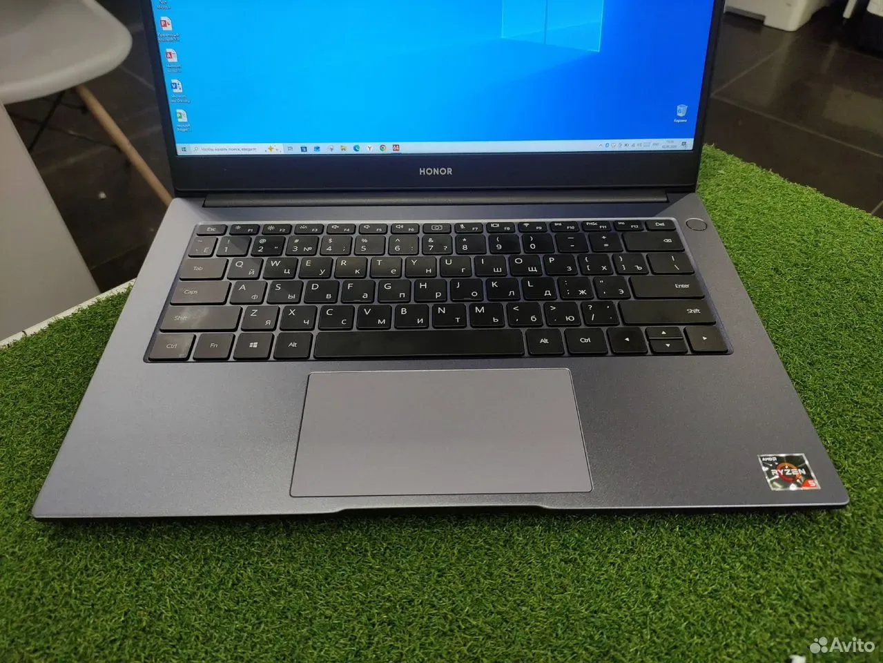 Ноутбук honor 14" R5 3500U/DDR4 8G/SSD 256G #302 — фото 2