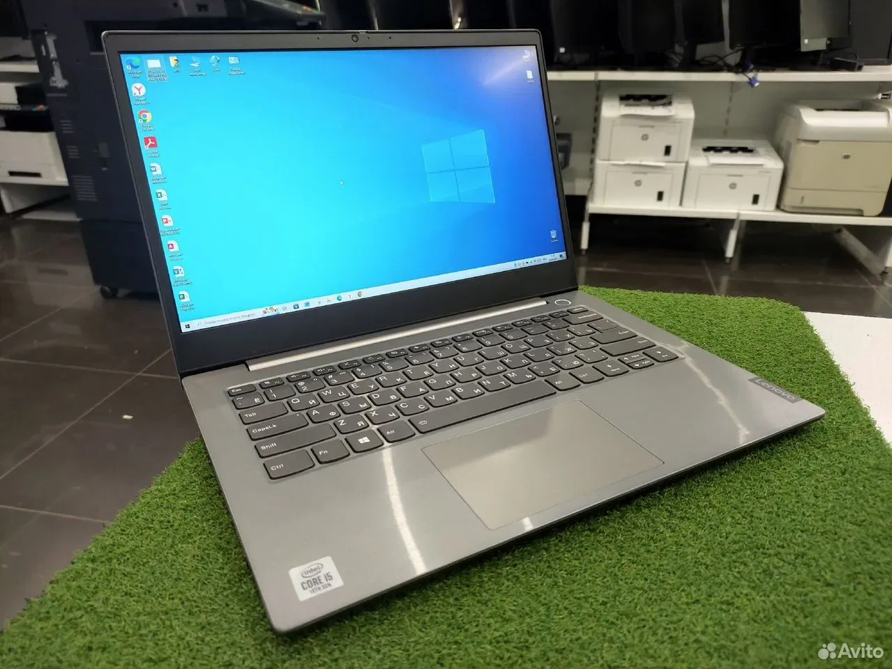 Ноутбук Lenovo 14" i5-1035G4/DDR4 8G/SSD 256G #504 — фото 1
