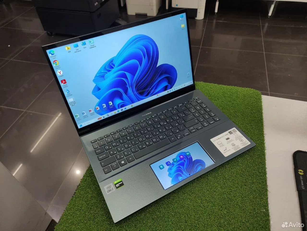 Сенсорный ноутбук I7 10Gen/16G/SSD/GTX 1650 #505 — фото 2