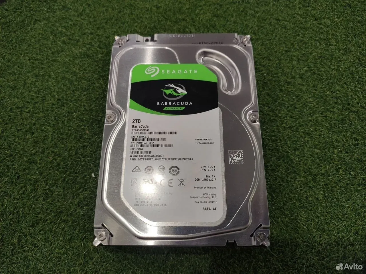 Жесткий диск 2Tb Seagate #s72 — фото 1