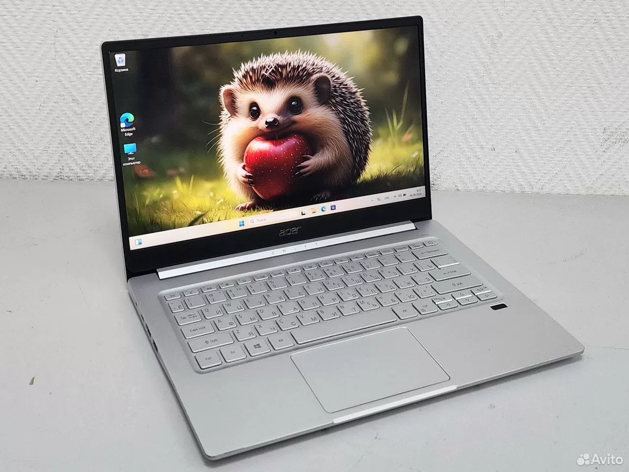 Ноутбук Acer i7-1165G7/16Gb/SSD 512Gb/Iris Xe/14" — фото 1