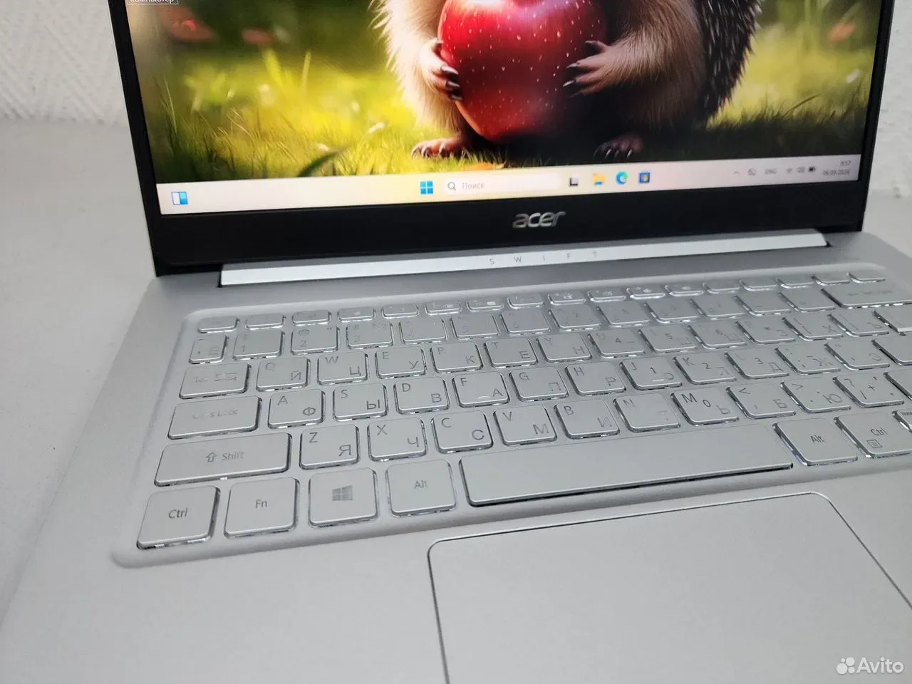 Ноутбук Acer i7-1165G7/16Gb/SSD 512Gb/Iris Xe/14" — фото 2