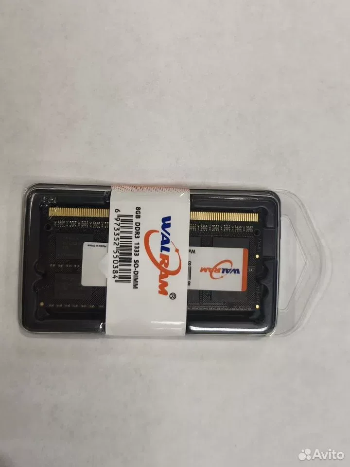 So-dimm DDR3 8Gb WalRam 1333MHz 1.5v — фото 1