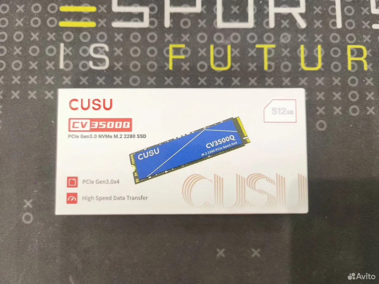Ssd m2 nvme 512Gb Cusu — фото 1
