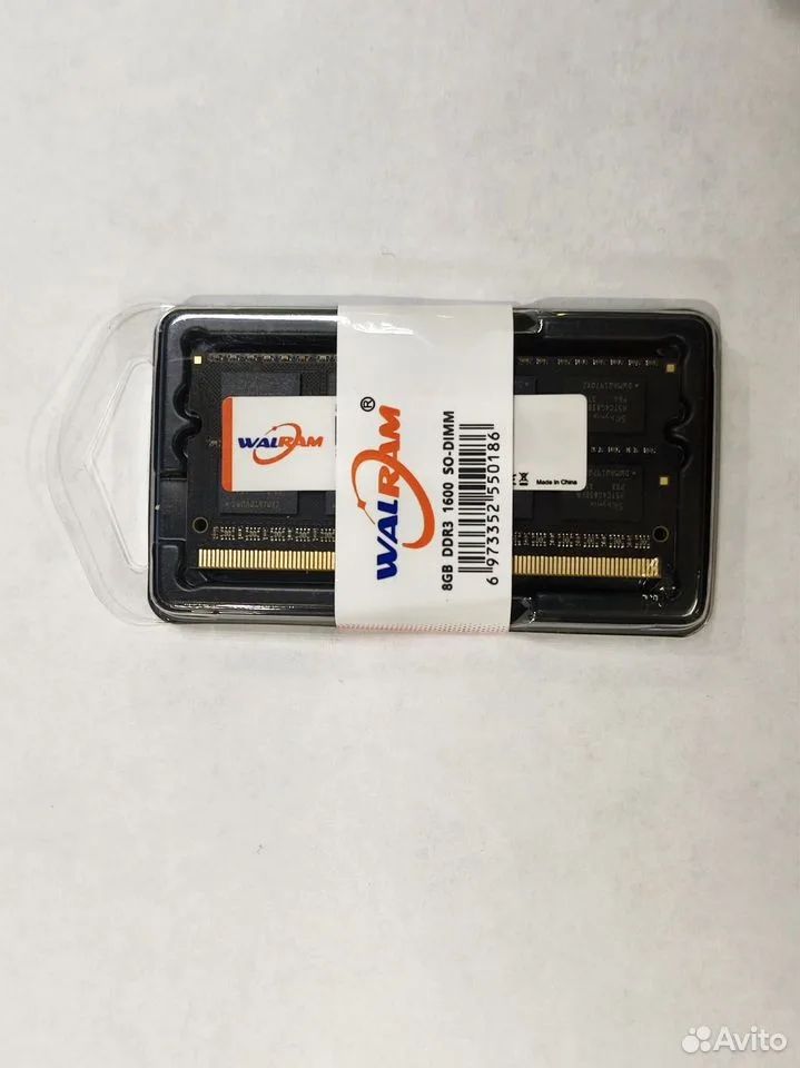 So-dimm DDR3 8Gb WalRam 1600MHz 1.5v — фото 1