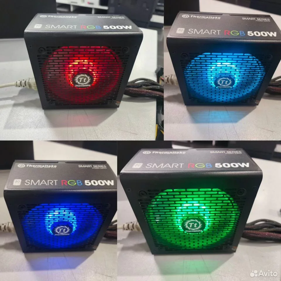Блок питания Thermaltake 500W RGB 80plus — фото 1