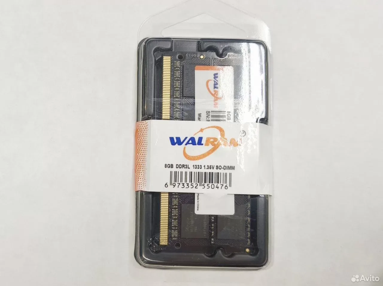 So-dimm DDR3L 8Gb WalRam 1333MHz 1.35v — фото 1