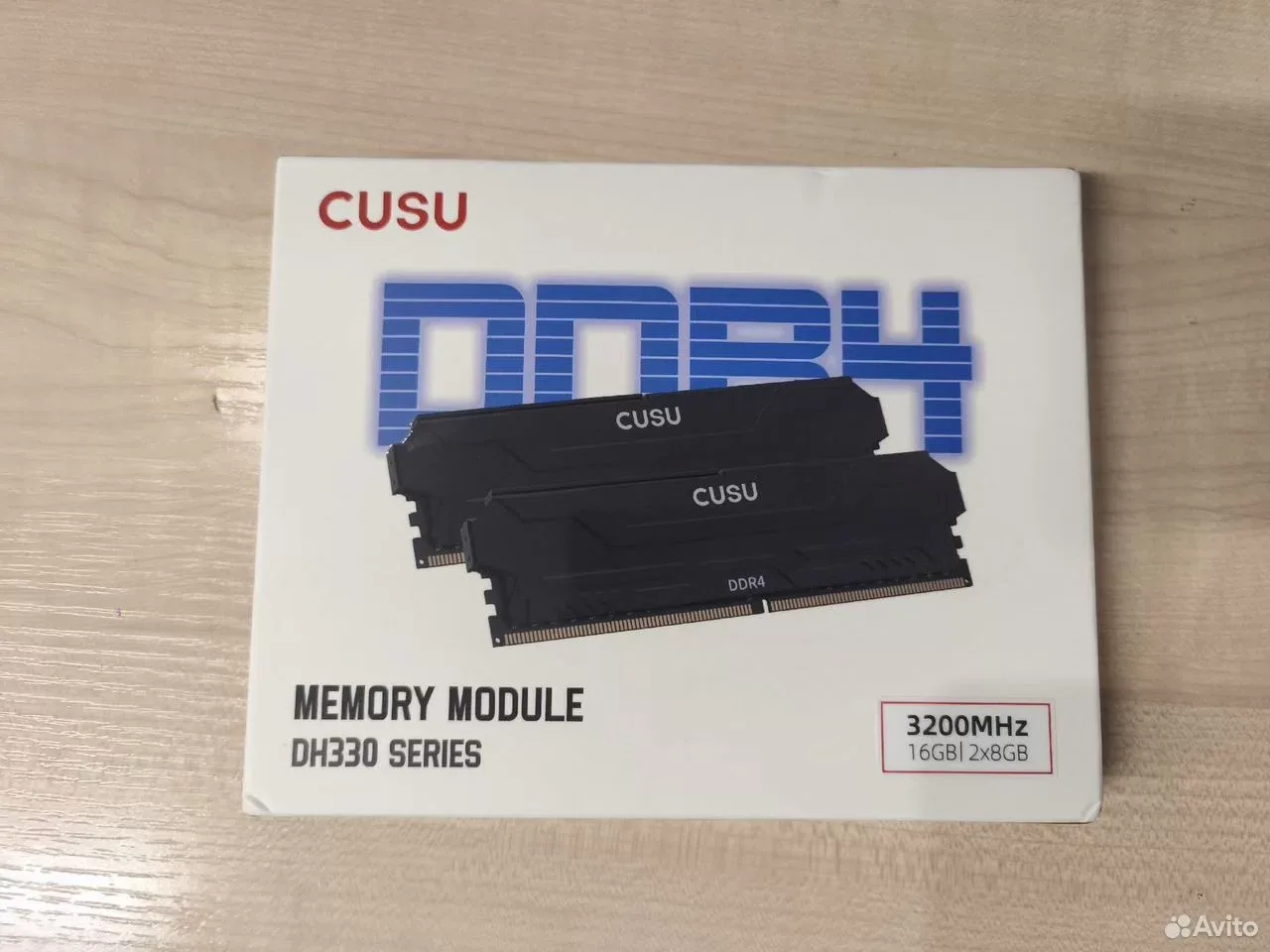Оперативная память DDR4 16Gb (8Gx2) 3200Mhz Cusu — фото 1