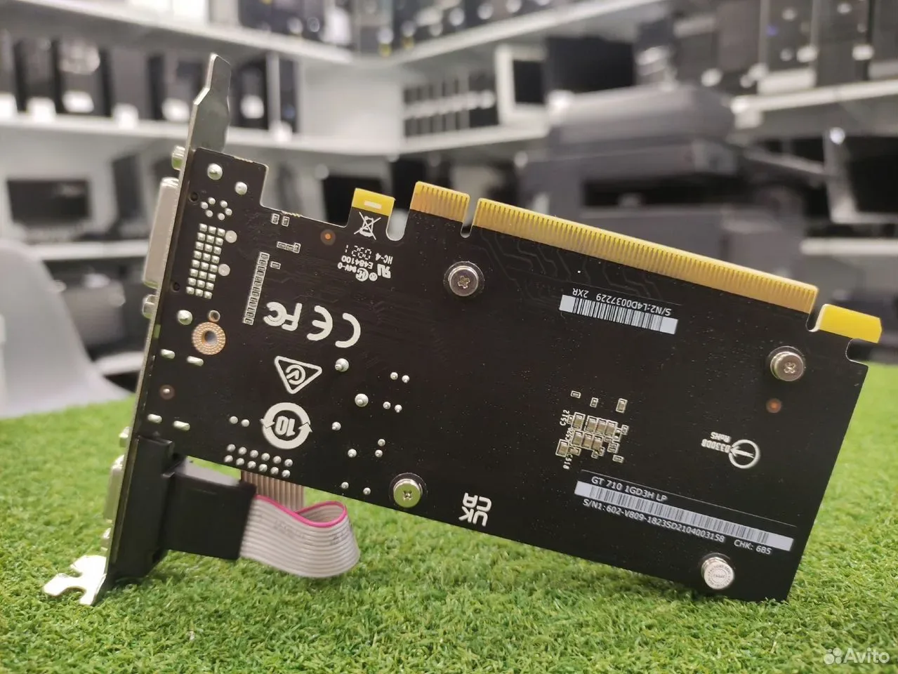 Видеокарта nvidia Geforce GT 710 1Gb — фото 2