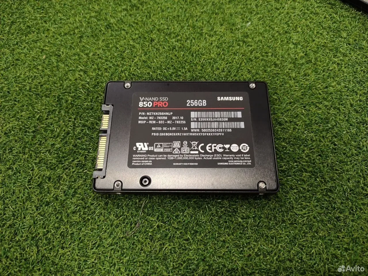 SSD Накопитель 256Gb Samsung 850 Pro #30M — фото 1