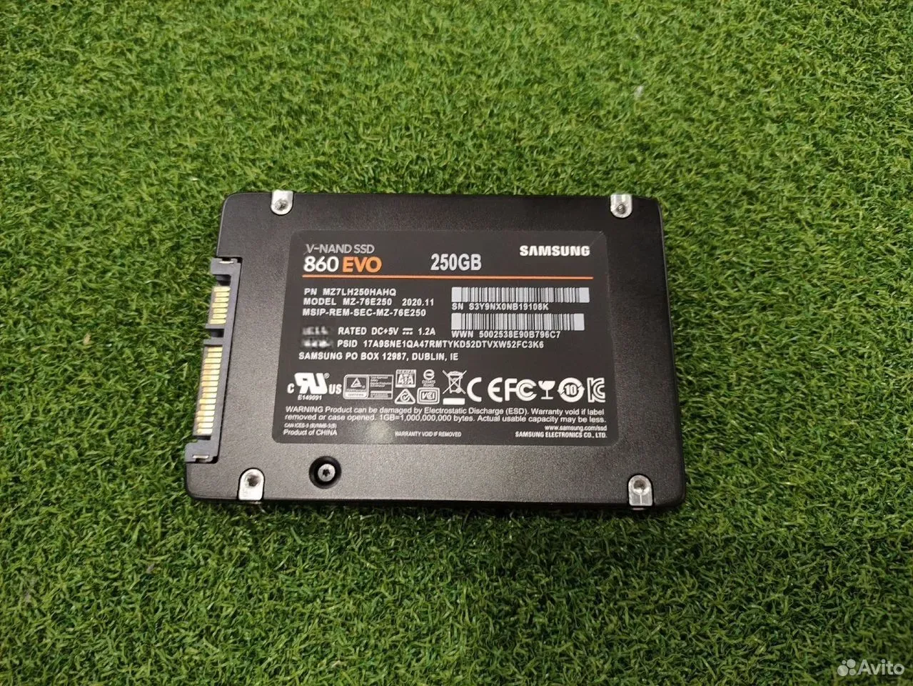 SSD Накопитель 250Gb Samsung 860 EVO #108K — фото 1
