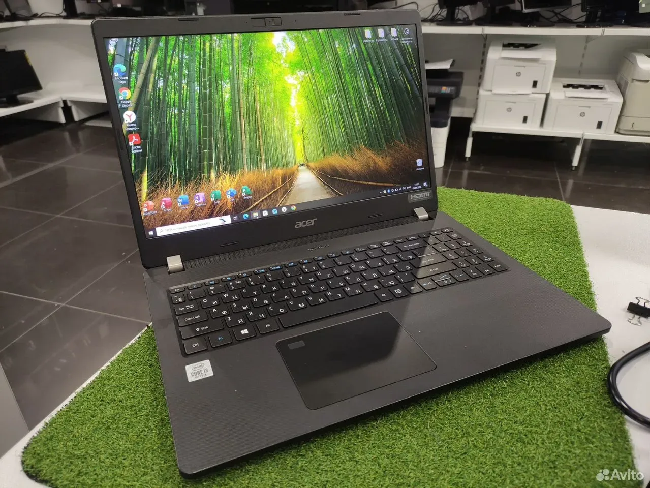 Ноутбук acer 15.6" I3-10110U/DDR4 8G/SSD 256G #600 — фото 1