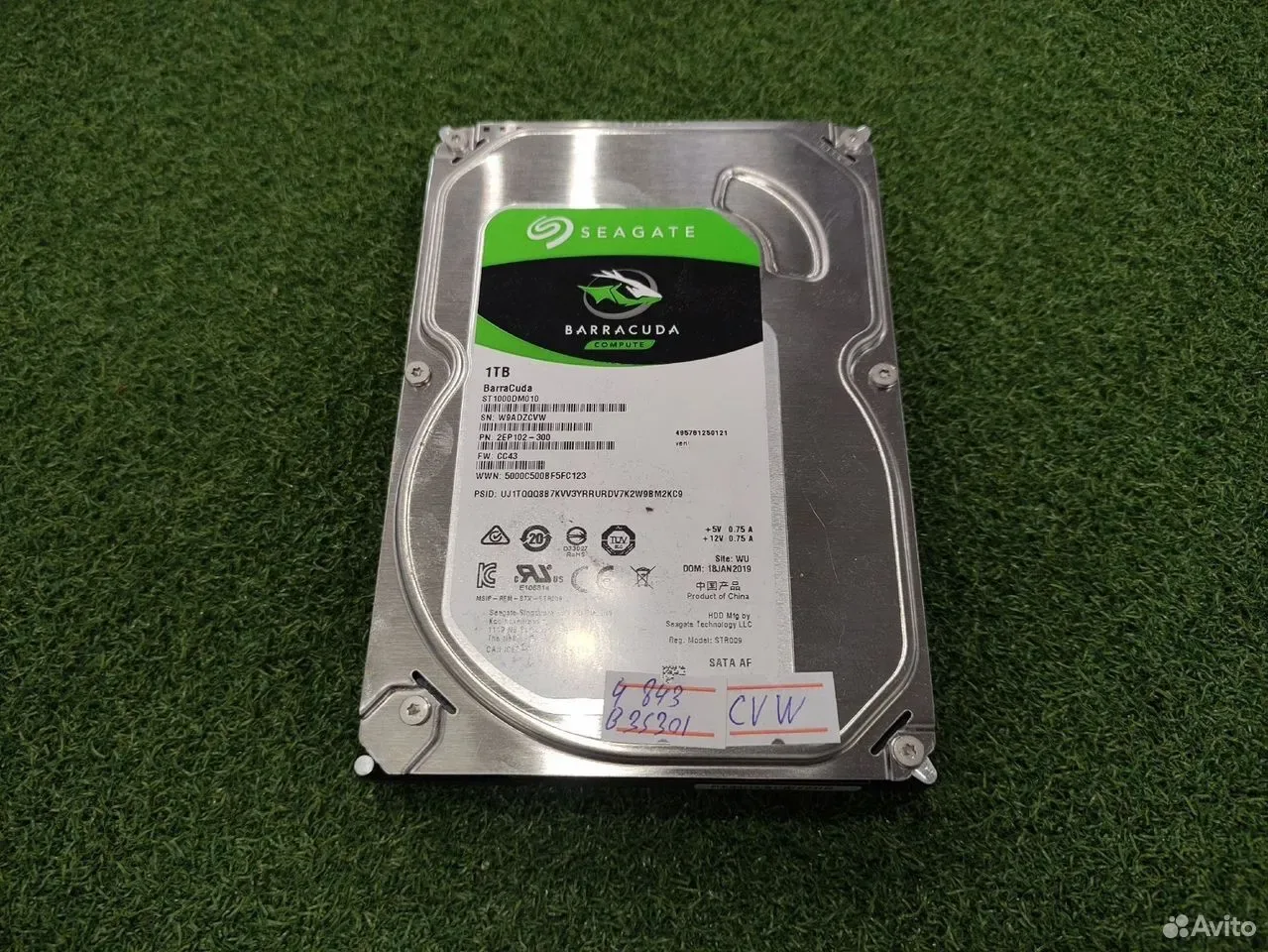 Жесткий диск 1Tb 3.5" Seagate #CVW — фото 1