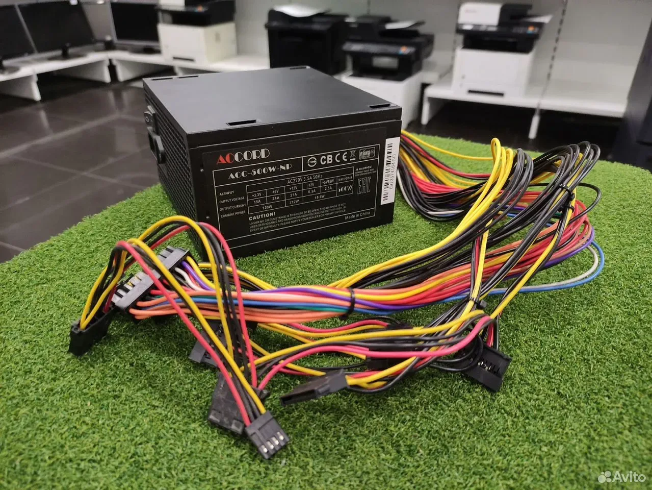 Блок питания accord 500W ACC-500W-NP — фото 1