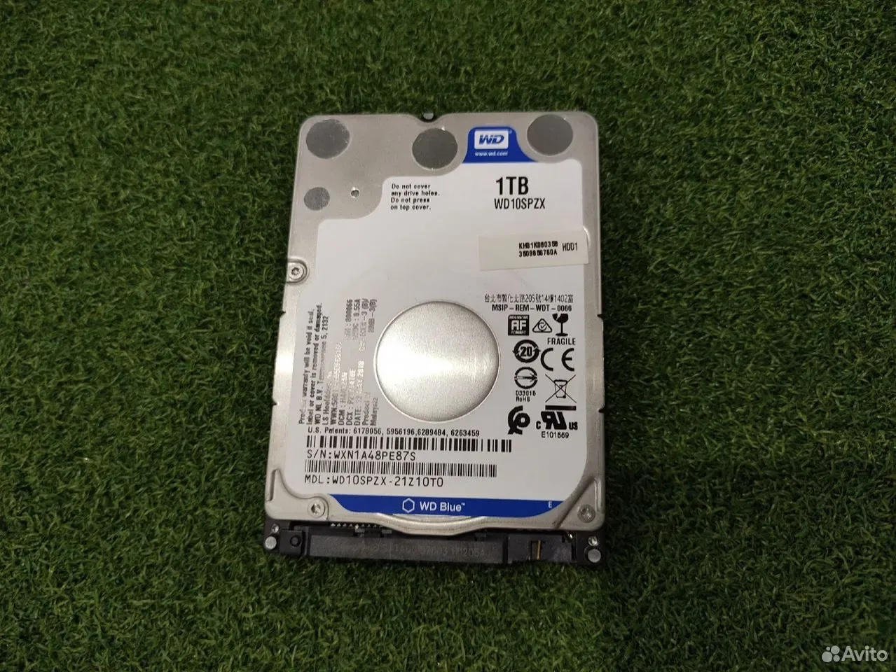 Жесткий диск 2.5" 1Tb Western Digital #87S — фото 1