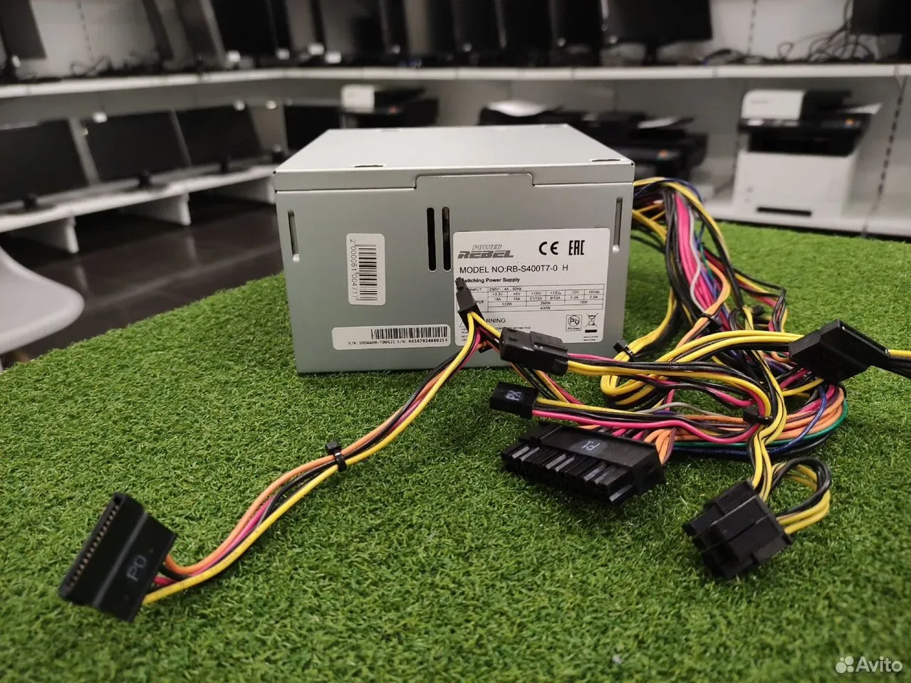 Блок питания 400w Power Rebel RB-S400T7-0 H — фото 1