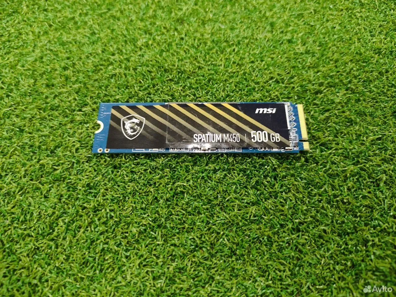 Почти новый SSD M2 nvme MSI M450 500Gb — фото 1