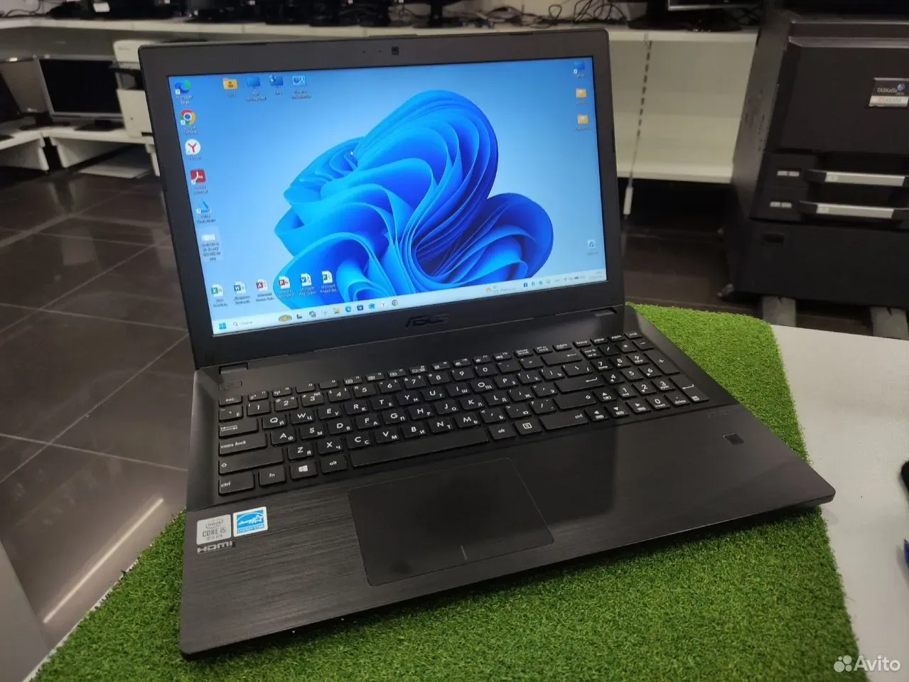 Ноутбук asus 15.6" I5-10210U/DDR4 16/SSD 512 #668 — фото 1