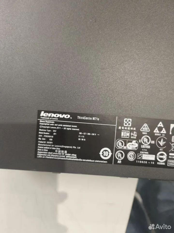 Системный блок Lenovo m71e Core i7 / 16Gb/ SSD 240 — фото 5
