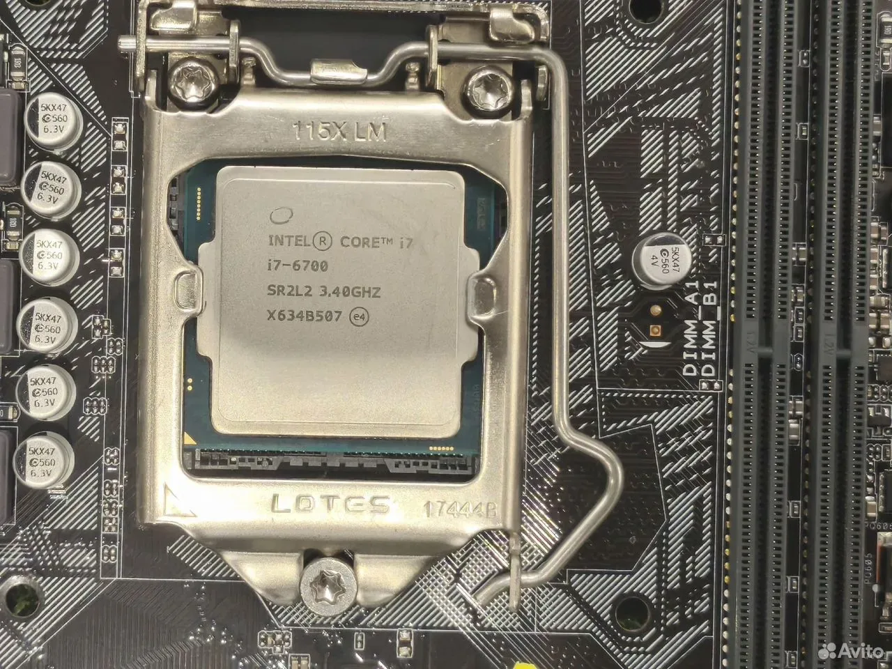 Процессор Core i7 6700 + мат плата под него — фото 2