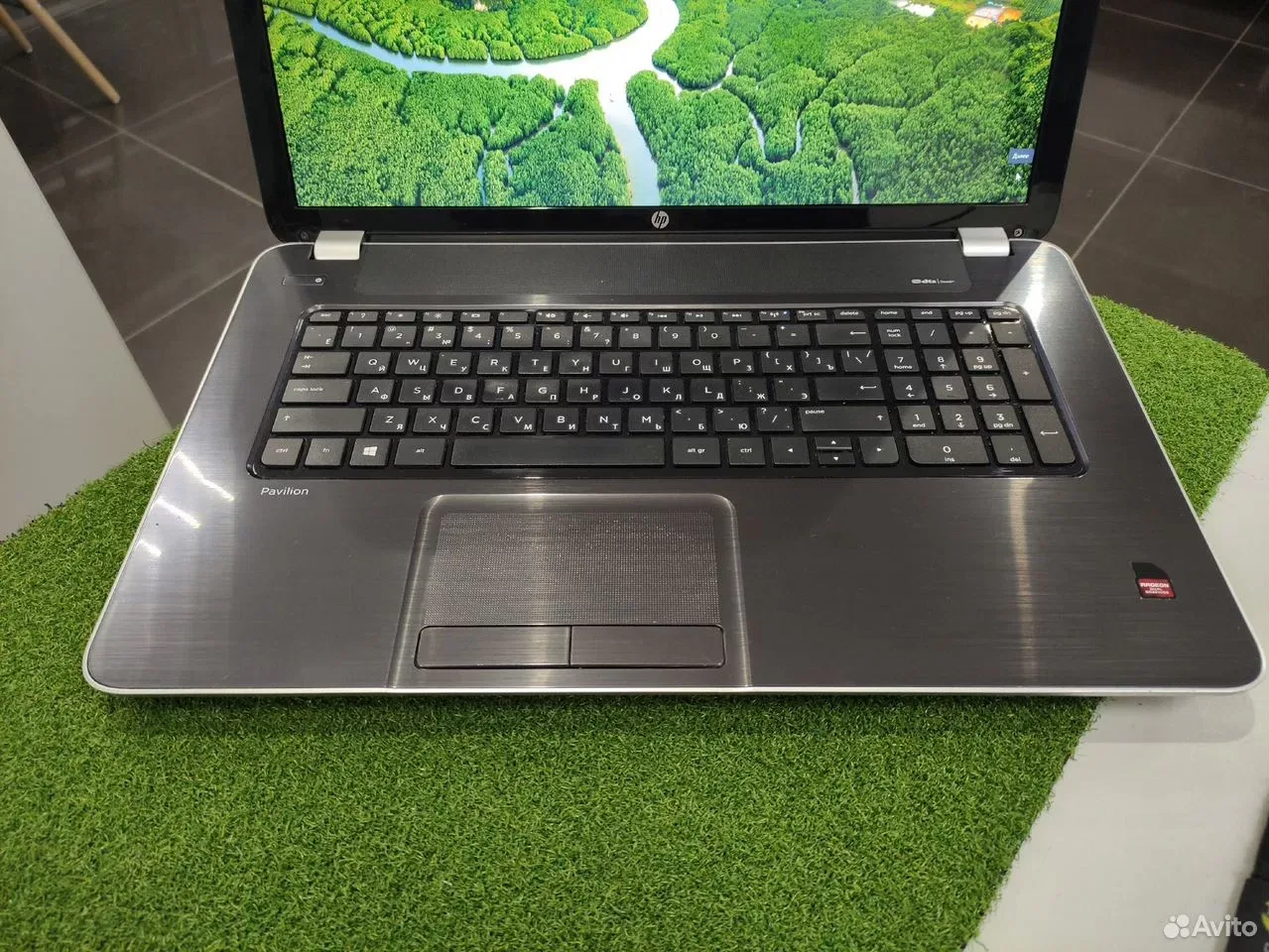 Ноутбук HP 17.3" AMD A8-4500M/DDR3 8G/SSD 240G — фото 2