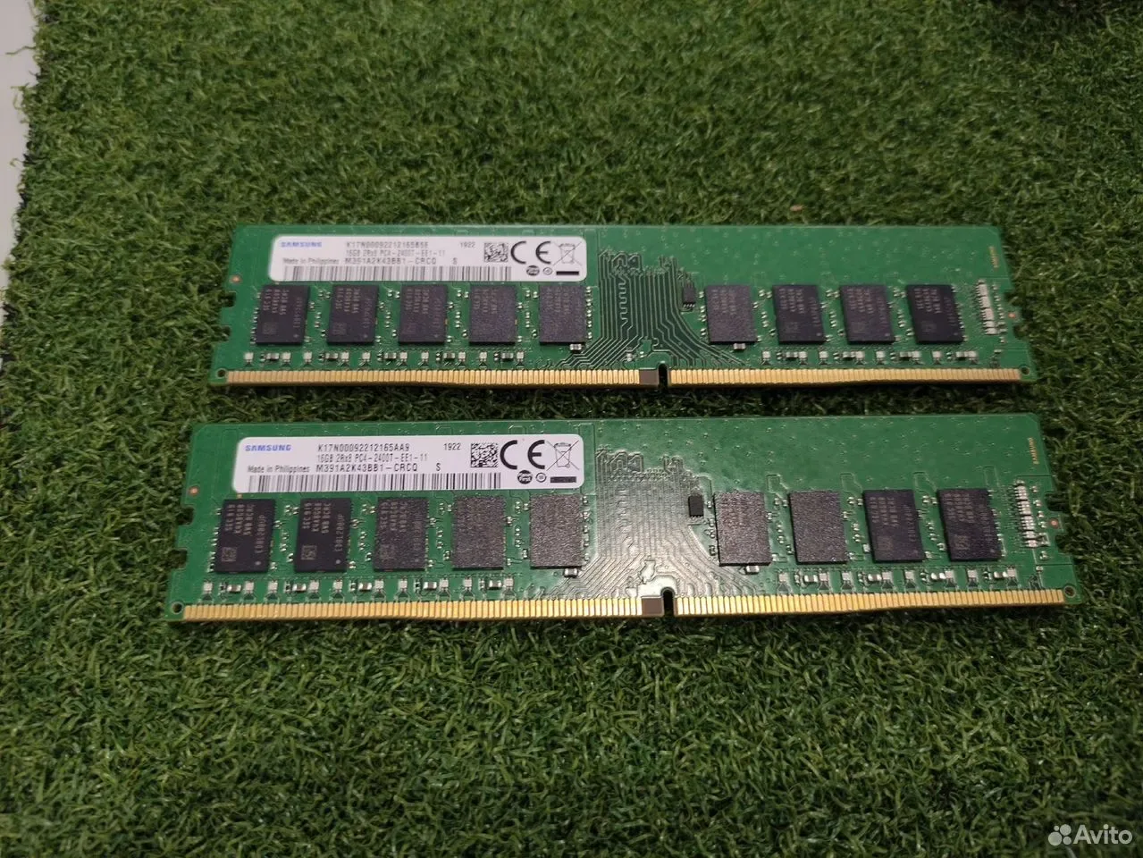 Комплект DDR4 32Gb (16G x 2) 2400Mhz Samsung — фото 1