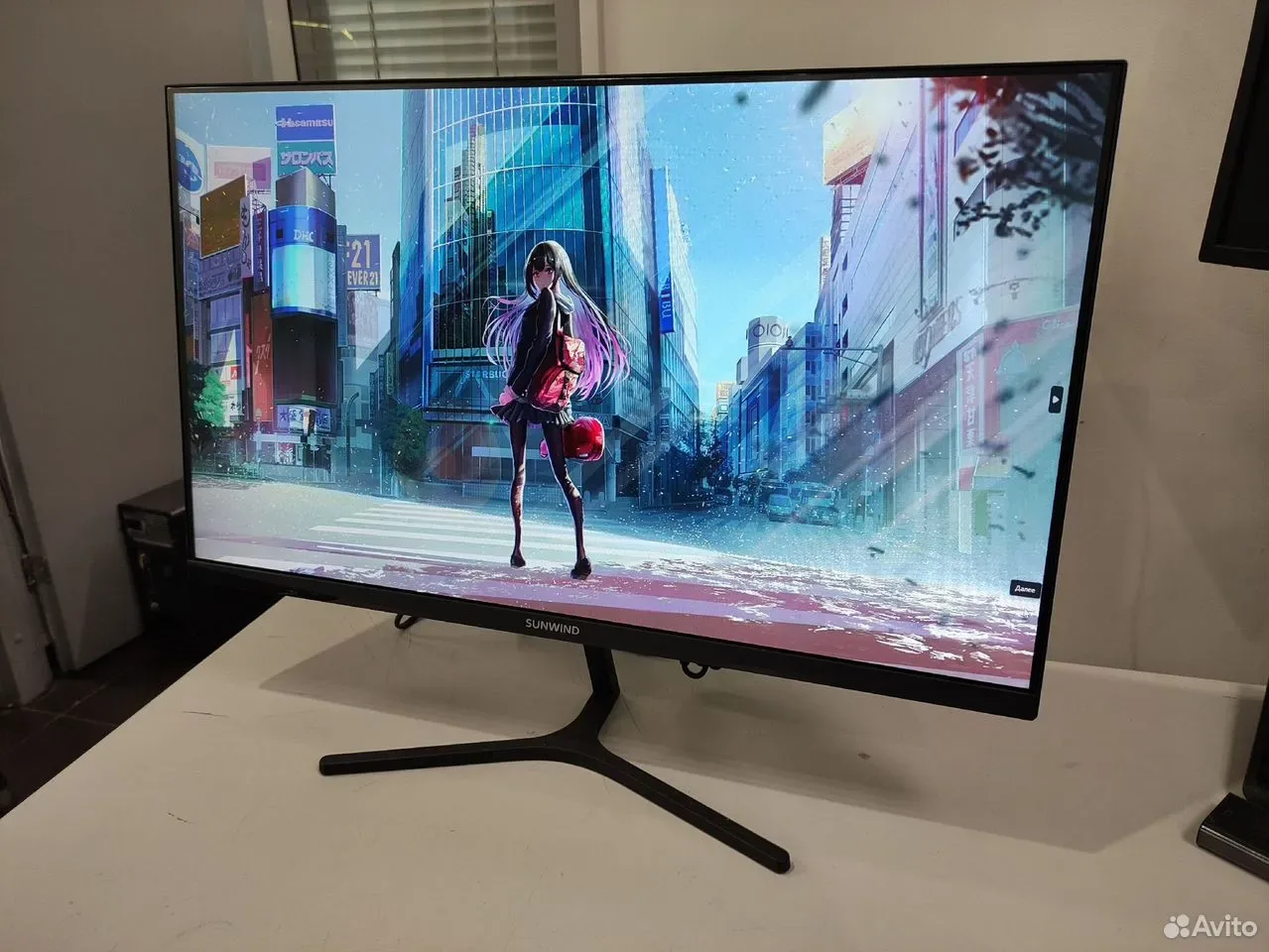 Монитор 24" Sunwind IPS hdmi D-Port VGA — фото 1