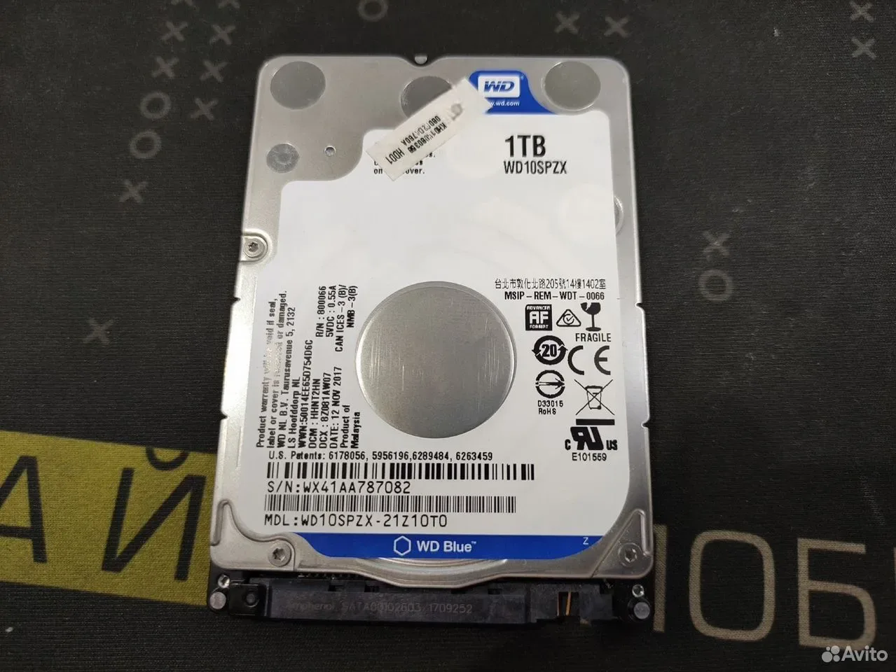 Жесткий диск 2.5" 1Tb Western Digital #082 — фото 1
