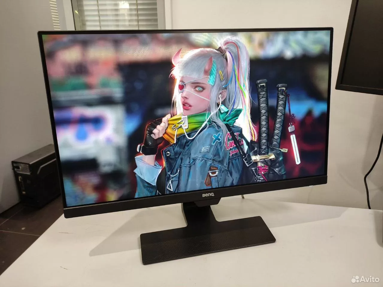 Монитор 24" Benq FullHD IPS D-Port hdmi VGA — фото 2