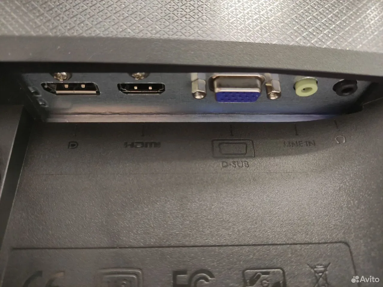 Монитор 24" Benq FullHD IPS D-Port hdmi VGA — фото 5
