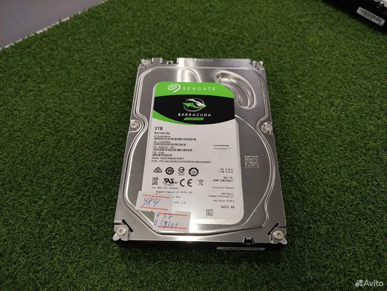 Жесткий диск 3.5" 2Tb Seagate #4K4 — фото 1
