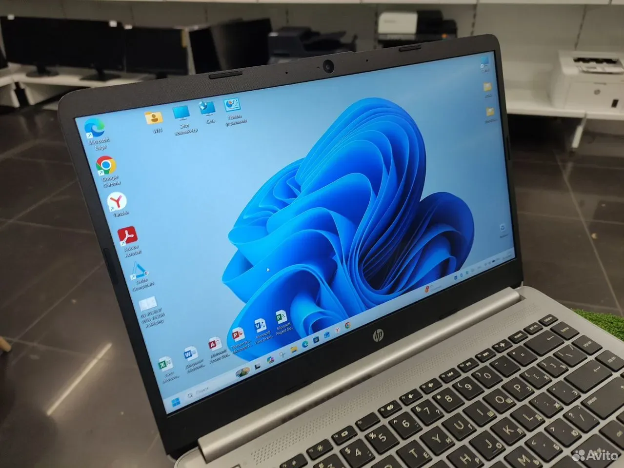 Ноутбук HP 14" I7 1065G7/DDR4 16G/SSD 256G #a68 — фото 4