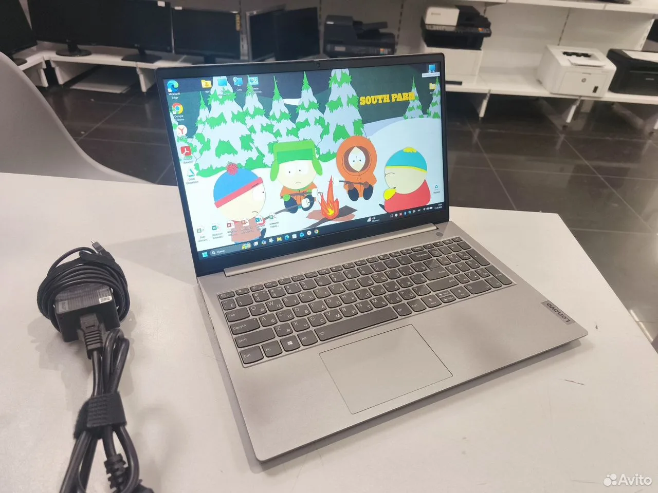 Ноутбук Lenovo 15 ryzen 5300U/ 8Gb/ SSD 240/ #827 — фото 2