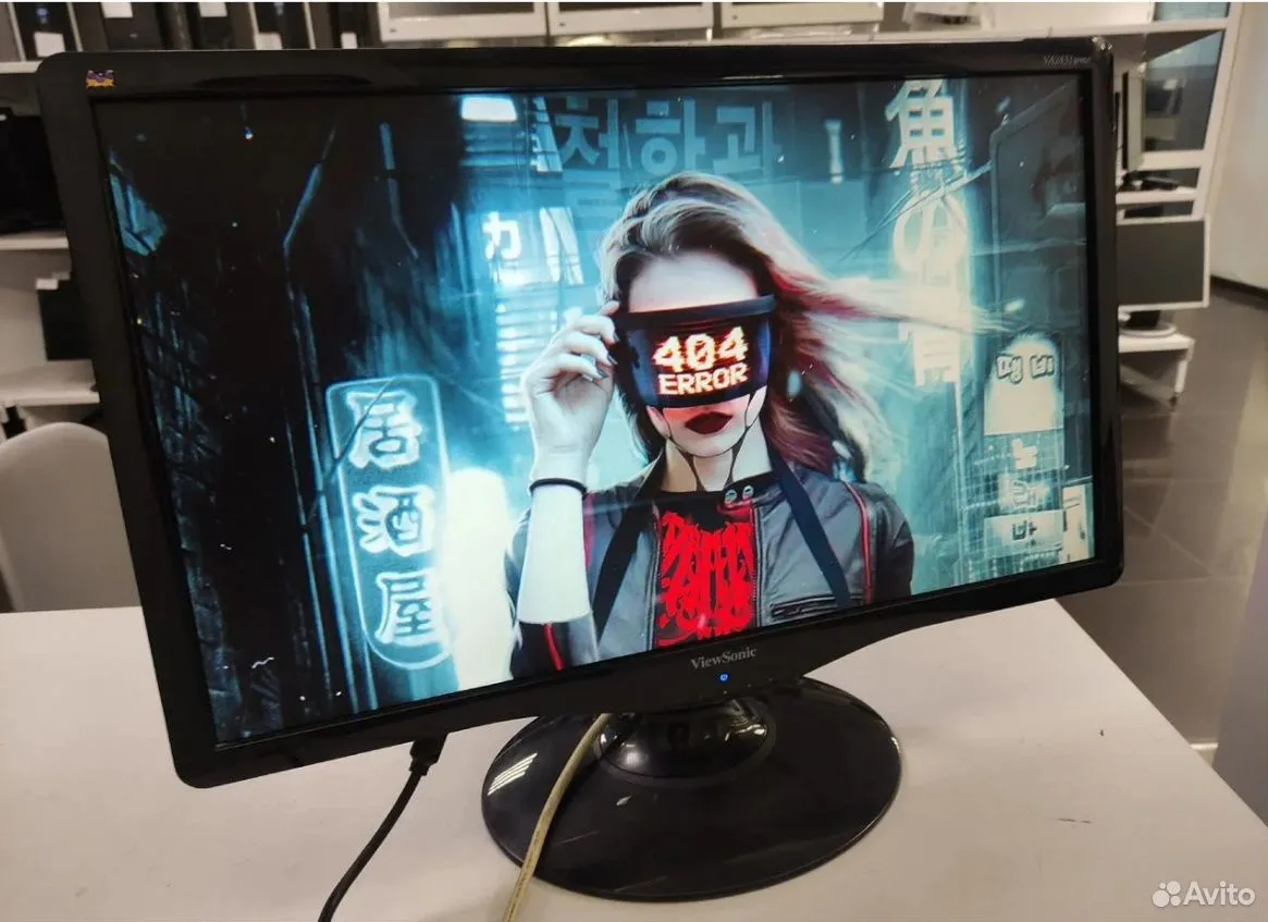 Монитор 24" ViewSonic VA2431WMA 1920x1080 VGA — фото 1