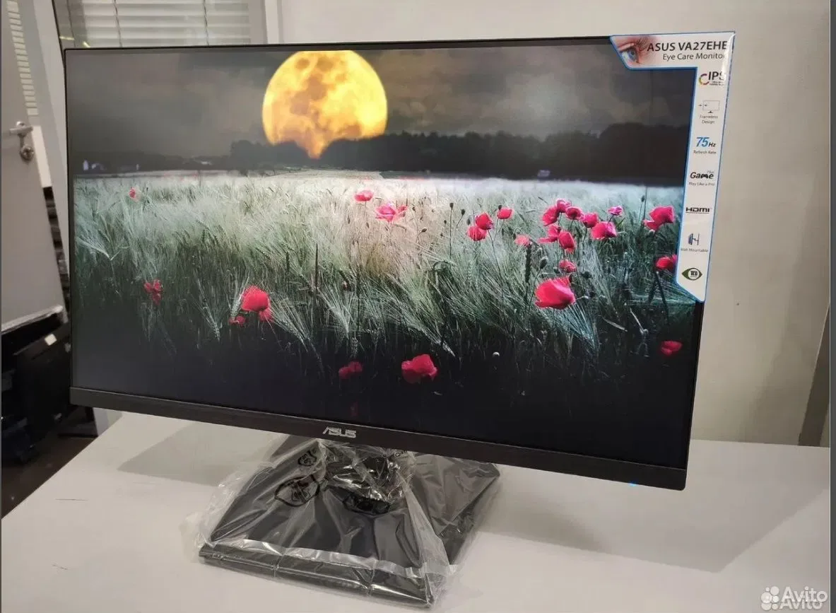 Монитор новый 27" Asus VA27EHE IPS hdmi VGA — фото 3