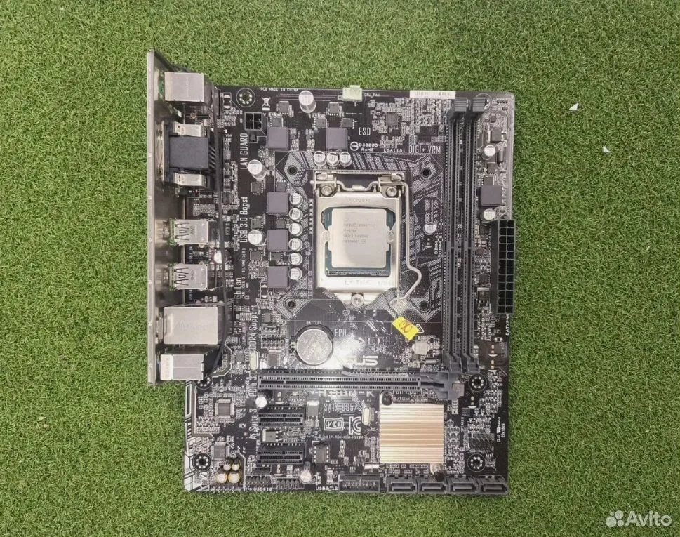 Процессор Core i7 6700 + мат плата под него Asus — фото 1