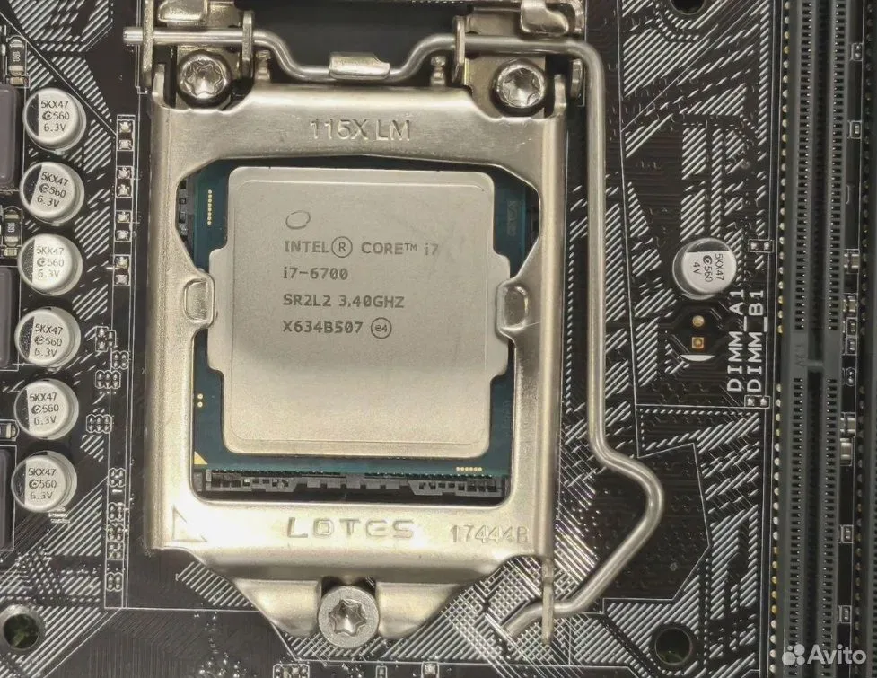 Процессор Core i7 6700 + мат плата под него Asus — фото 2